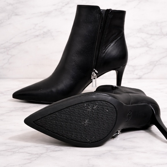 Michael Kors Elegant Black Heeled Boots - Picture 3 of 3